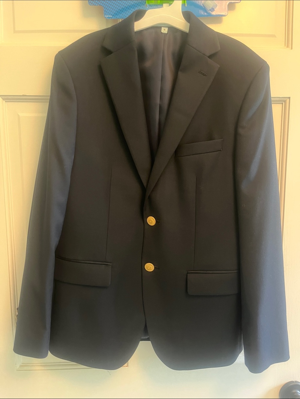 Classic Boys' Navy Blazer with Gold Buttons